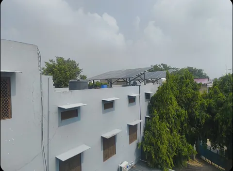 20 kW rooftop solar installation at Ahir Dharamshala